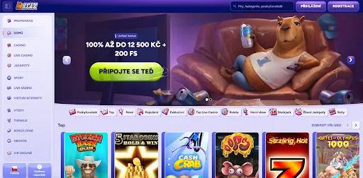 SpinBara – Kasino, Live Casino, Sportovní sázení (čeština) Domovská stránka online kasina SpinBara s proměnlivým uvítacím bonusem a výběrem her